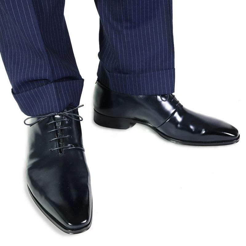 クインクラシコ ホールカット ドレスシューズ 25011 ブラック 2