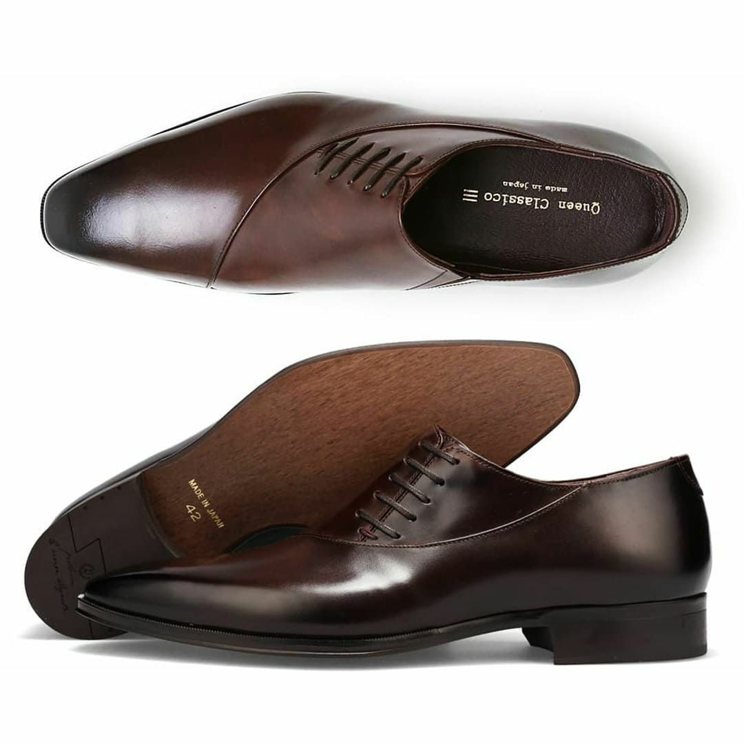 クインクラシコオリジナル 国産ビジネスシューズ サイドレース エラスティック 250050　ダークブラウン3