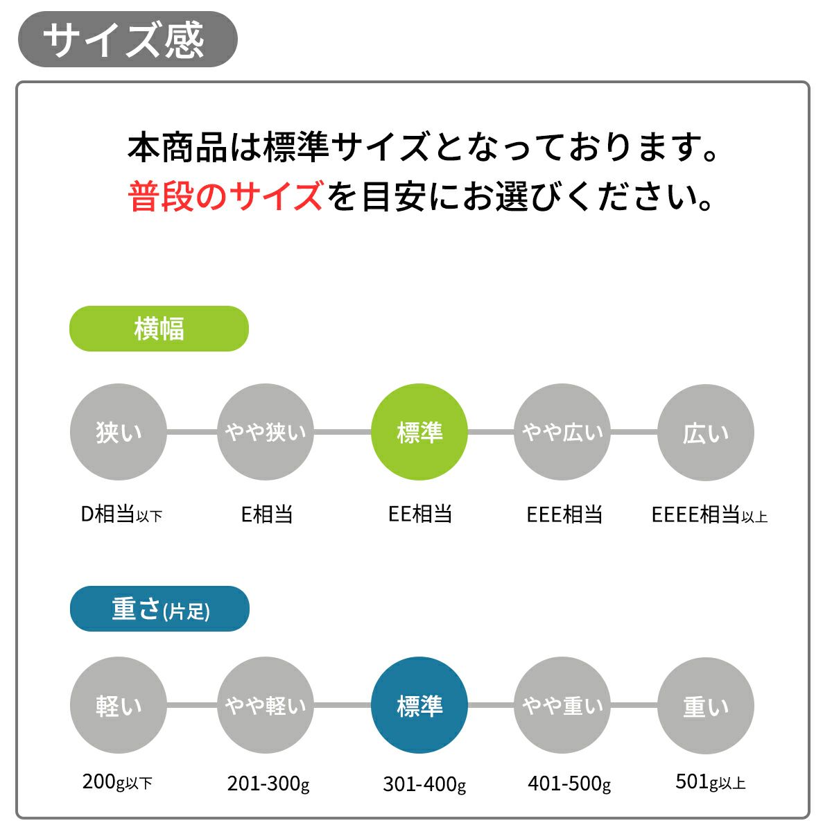 サイズ表