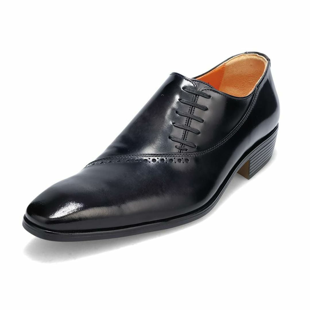クインクラシコ サイドレース ドレスシューズ 17003 ブラック 12