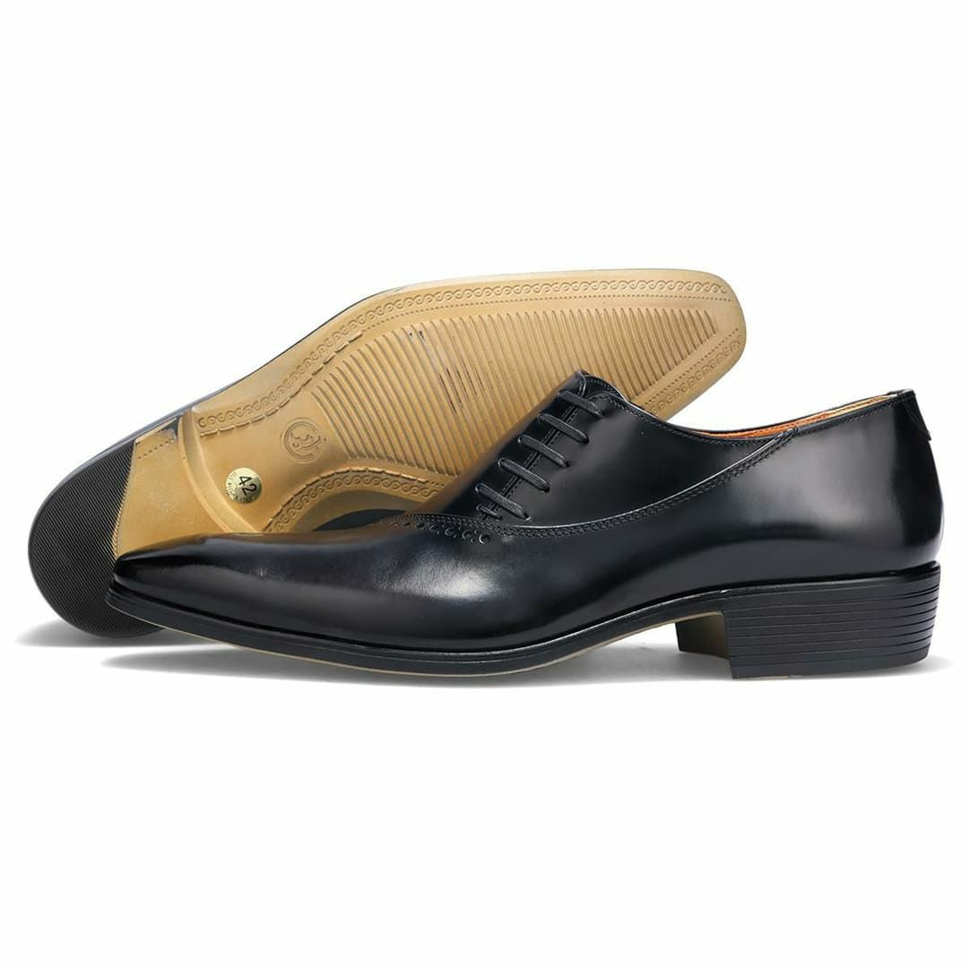 クインクラシコ サイドレース ドレスシューズ 17003 ダークブラウン3