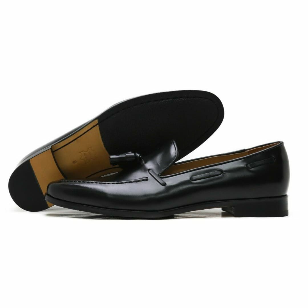 クインクラシコ タッセルローファー su1702 ブラック