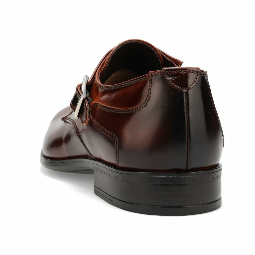 クインクラシコ シングルモンクストラップ 34003snt ブラック ブラウン