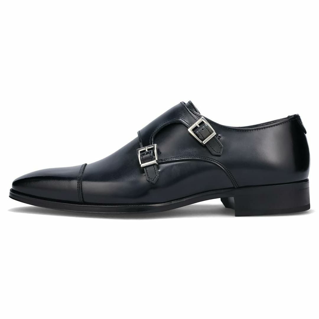 クインクラシコ ダブルモンク 25010 ブラック 2 3 4