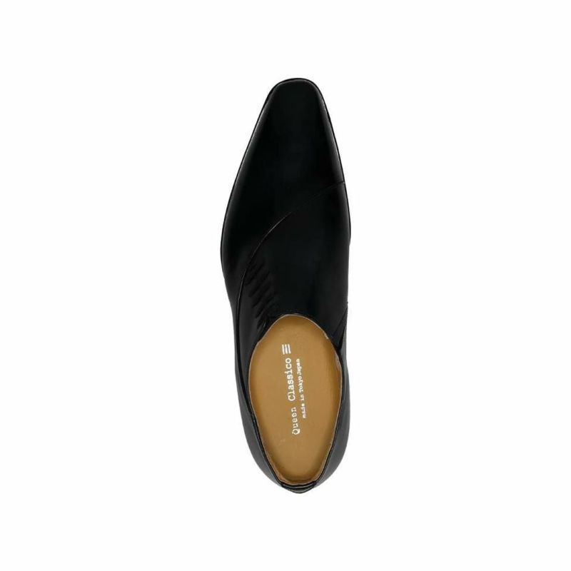 クインクラシコ サイドレース ドレスシューズ 62002 ブラウン9