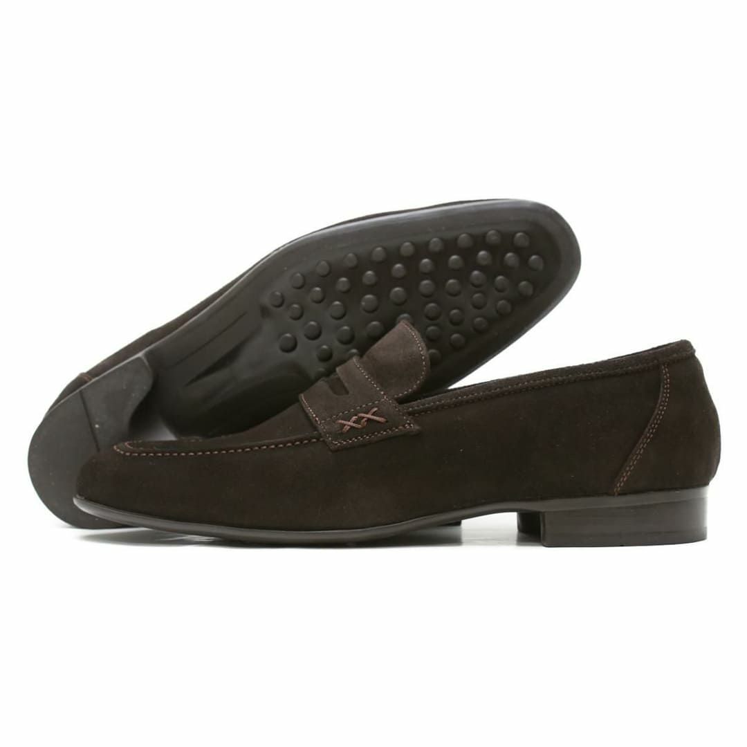 クインクラシコ メンズ ドレスシューズ 88001dbr ローファー 10