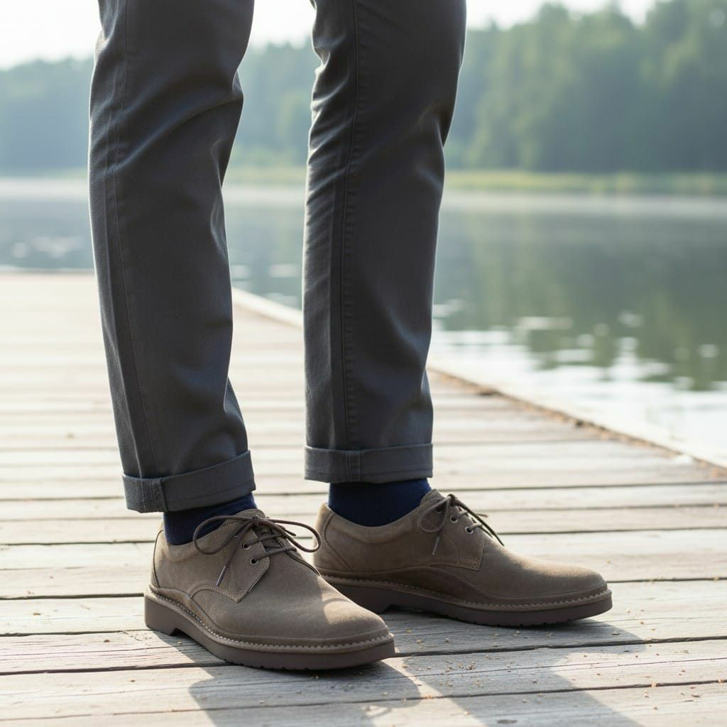 ハッシュパピー 靴 m-5514ｔ 着用