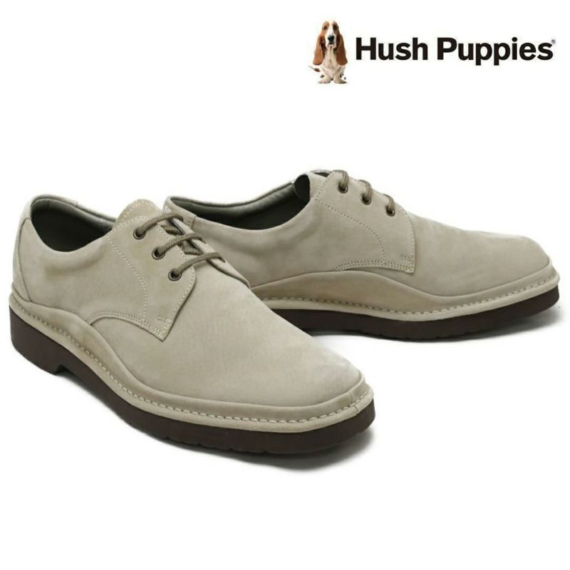 ハッシュパピー メンズ 外羽根プレーントゥm-5514t ダークブラウン 2 3 4