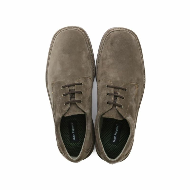 ハッシュパピー メンズ カジュアルシューズ 外羽根プレーントゥ 国産　ブラック3