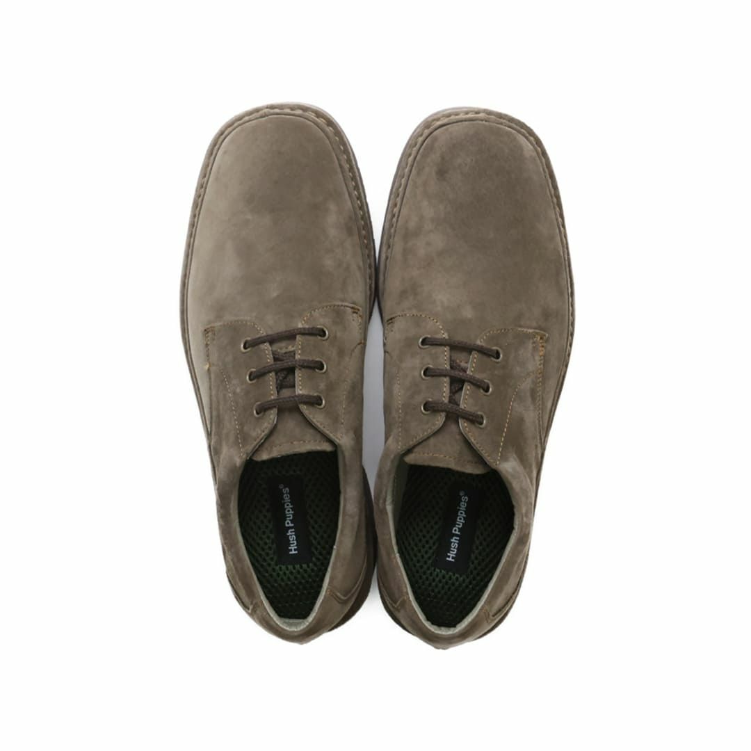 ハッシュパピー メンズ カジュアルシューズ 外羽根プレーントゥ 国産　ブラック3