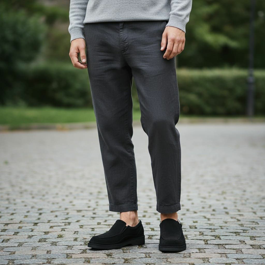 ハッシュパピー 靴 M-5516t 着用