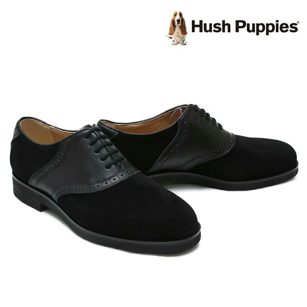 ハッシュパピー メンズ 内羽根サドルシューズ m-184ttau 2 3