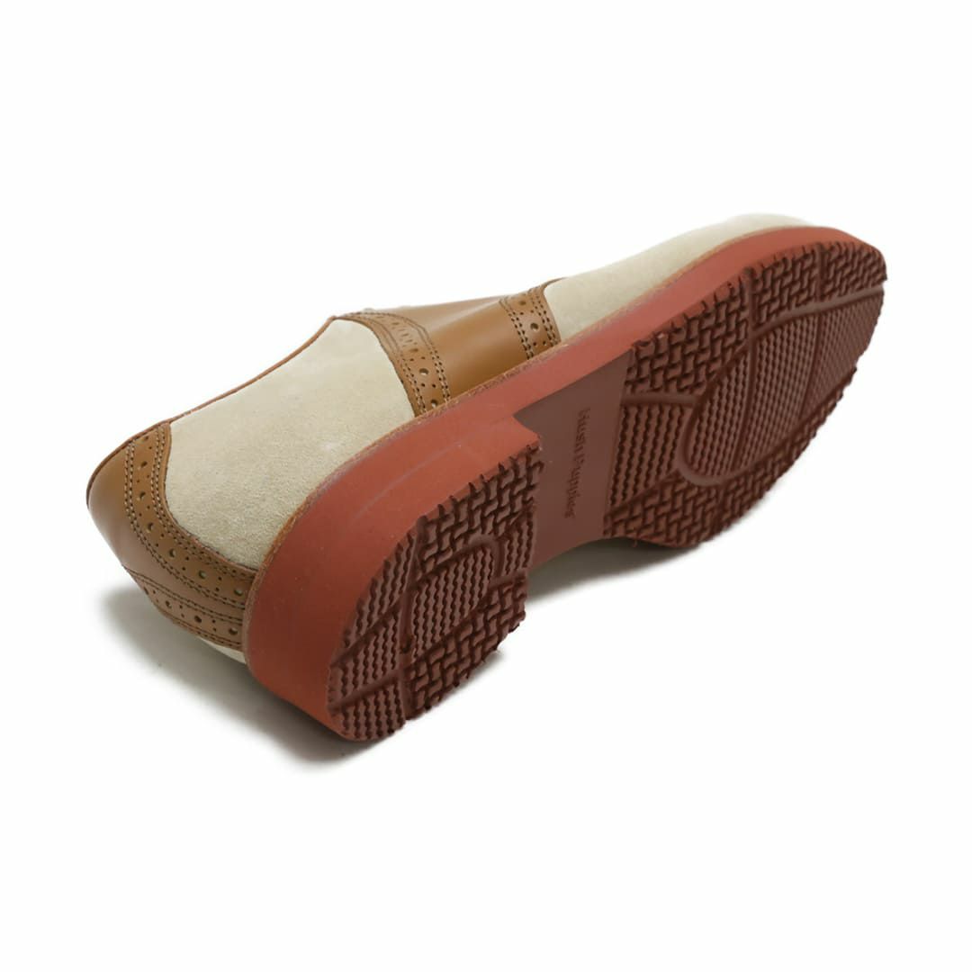 ハッシュパピー メンズ 内羽根サドルシューズ m-184ttau 9