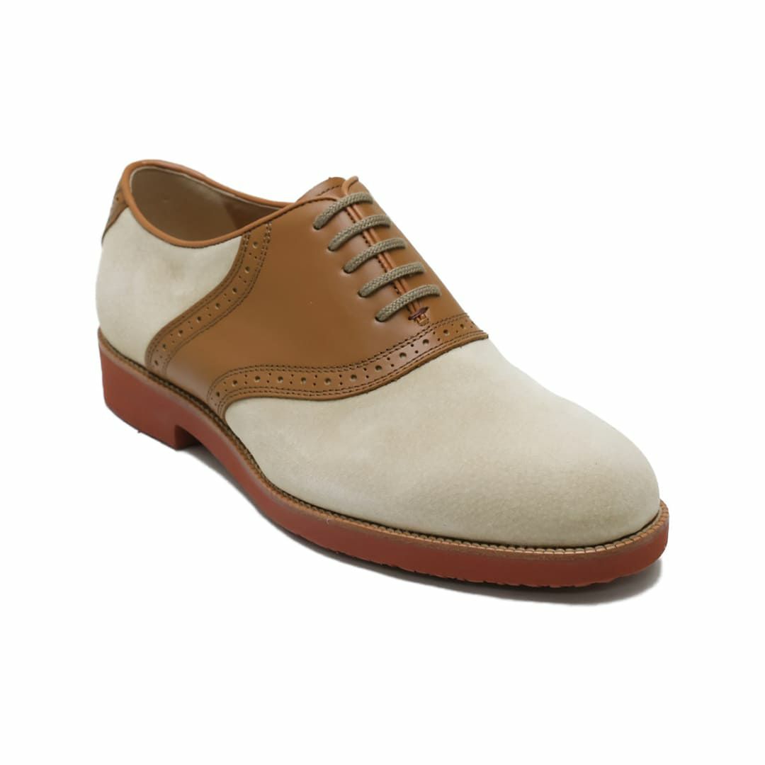 ハッシュパピー メンズ 内羽根サドルシューズ m-184ttau 9