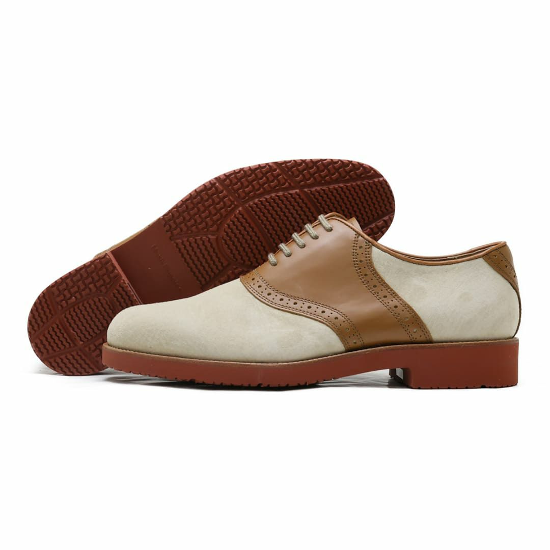 ハッシュパピー メンズ 内羽根サドルシューズ m-184ttau 9