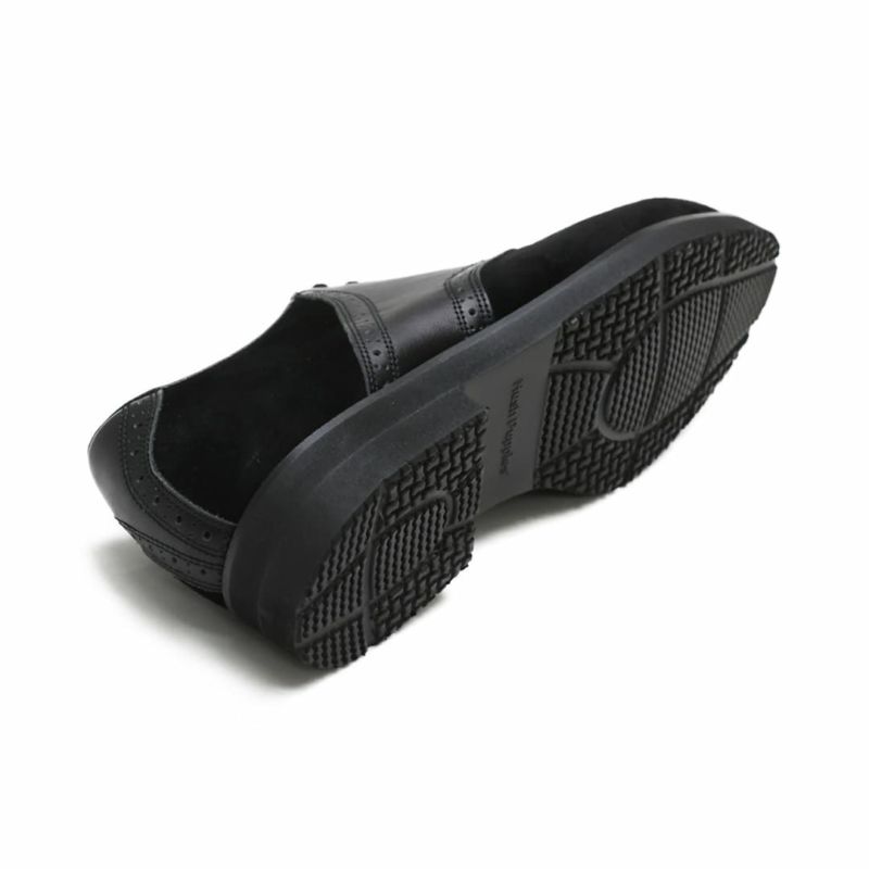 ハッシュパピー メンズ 内羽根サドルシューズ m-184ttau 9