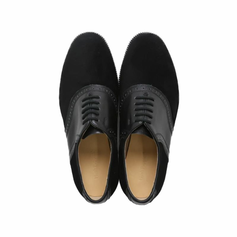 ハッシュパピー メンズ 内羽根サドルシューズ m-184ttau 9