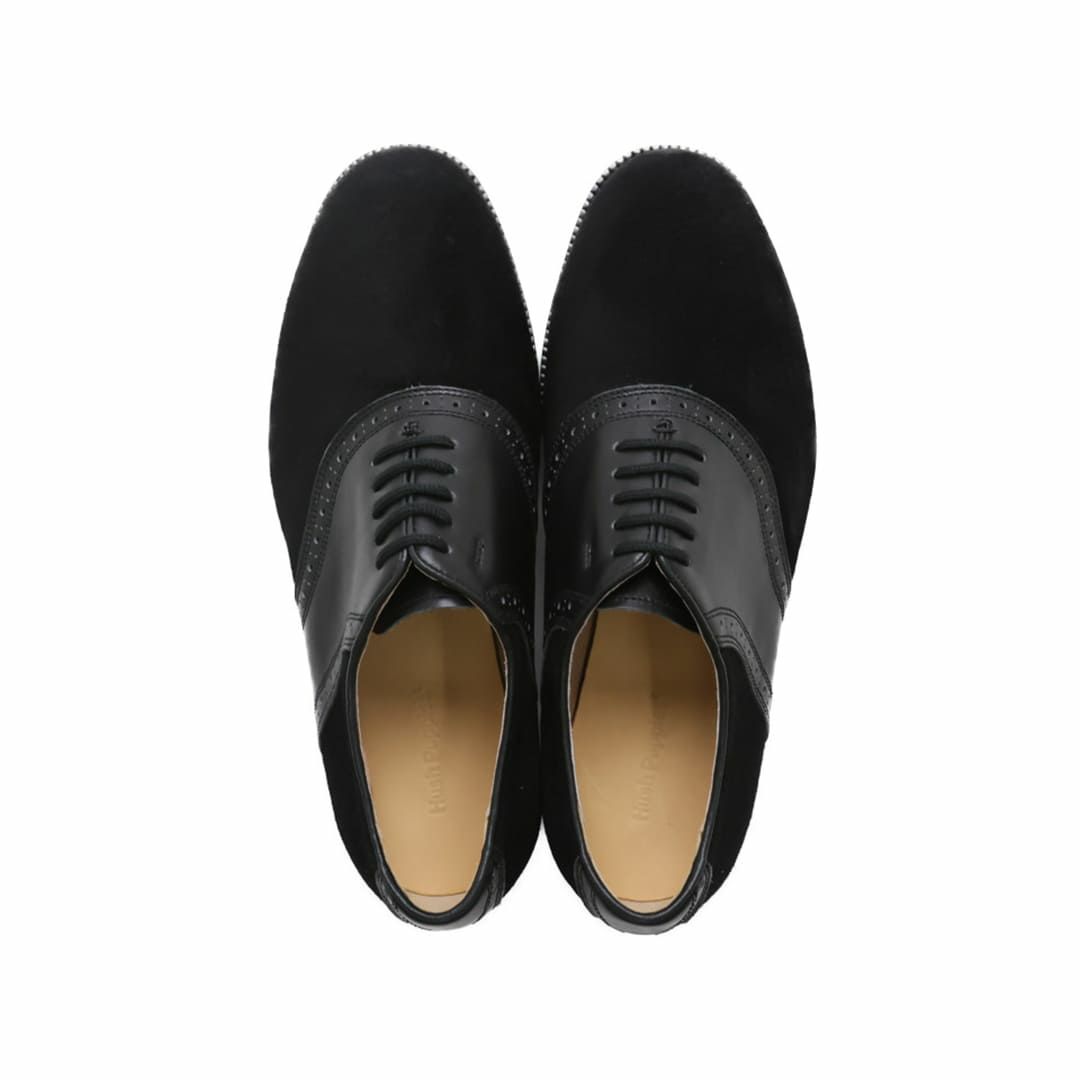 ハッシュパピー メンズ 内羽根サドルシューズ m-184ttau 9