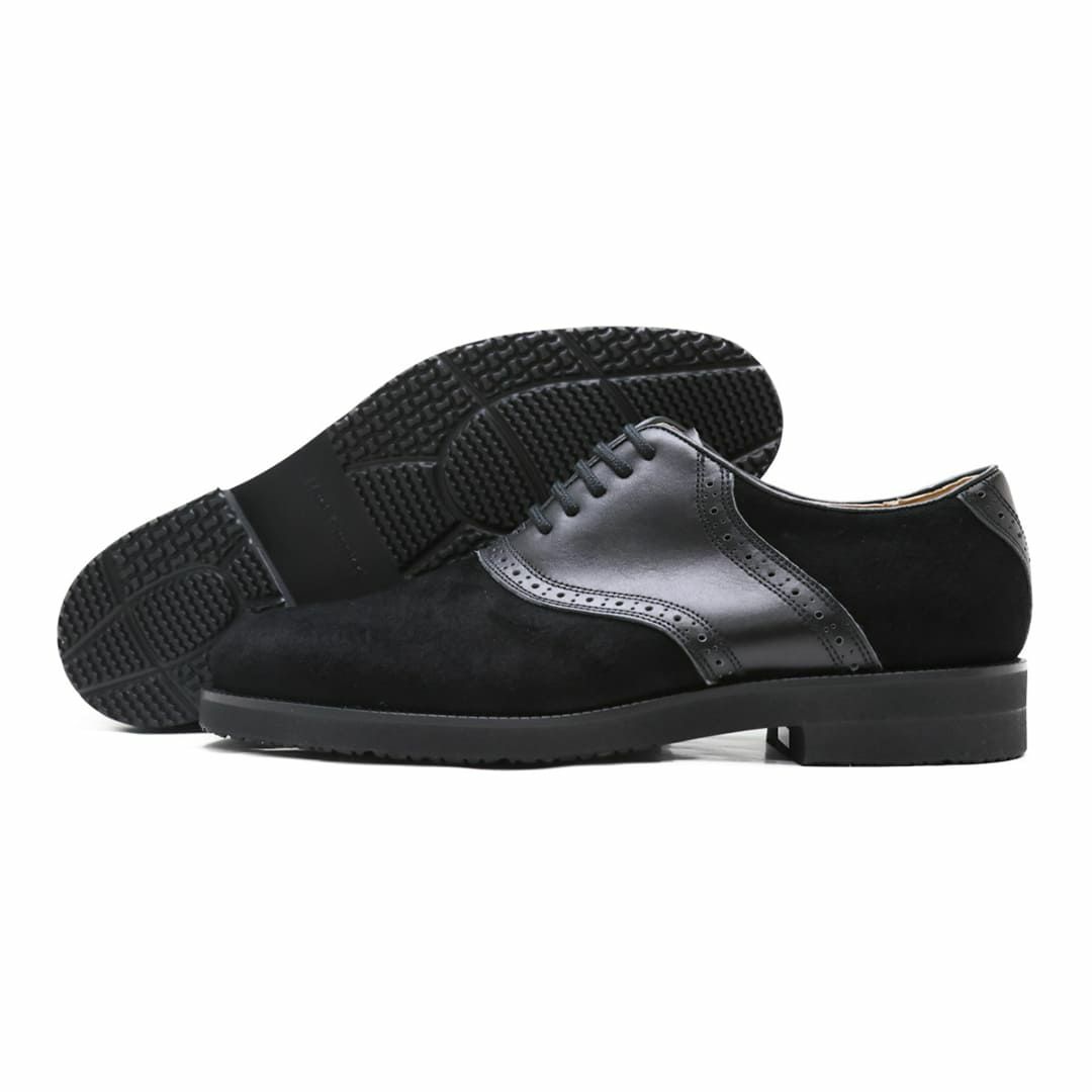 ハッシュパピー メンズ 内羽根サドルシューズ m-184ttau 9