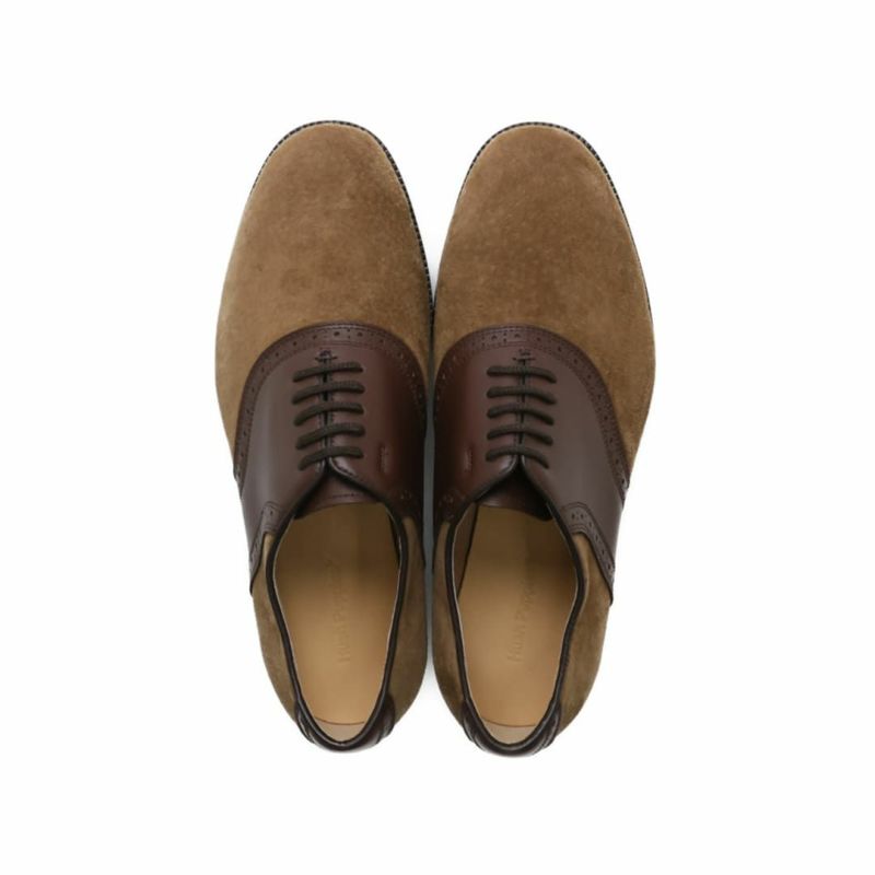 ハッシュパピー メンズ 内羽根サドルシューズ m-184ttau 9