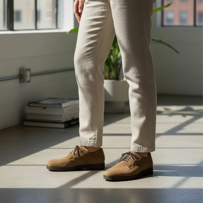 ハッシュパピー　靴　m-120t　着用