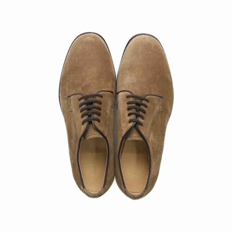 ハッシュパピー メンズ 外羽根プレーントゥ m-120tdbr 9