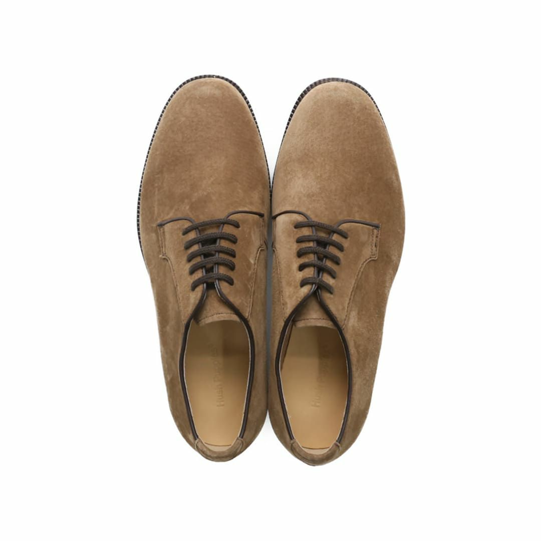 ハッシュパピー メンズ 外羽根プレーントゥ m-120tdbr 9