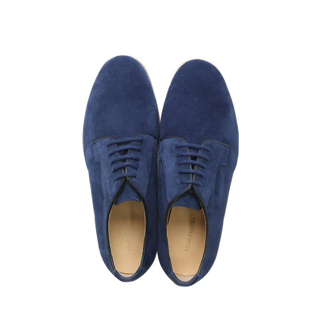 ハッシュパピー メンズ 外羽根プレーントゥ m-120tdbr 9