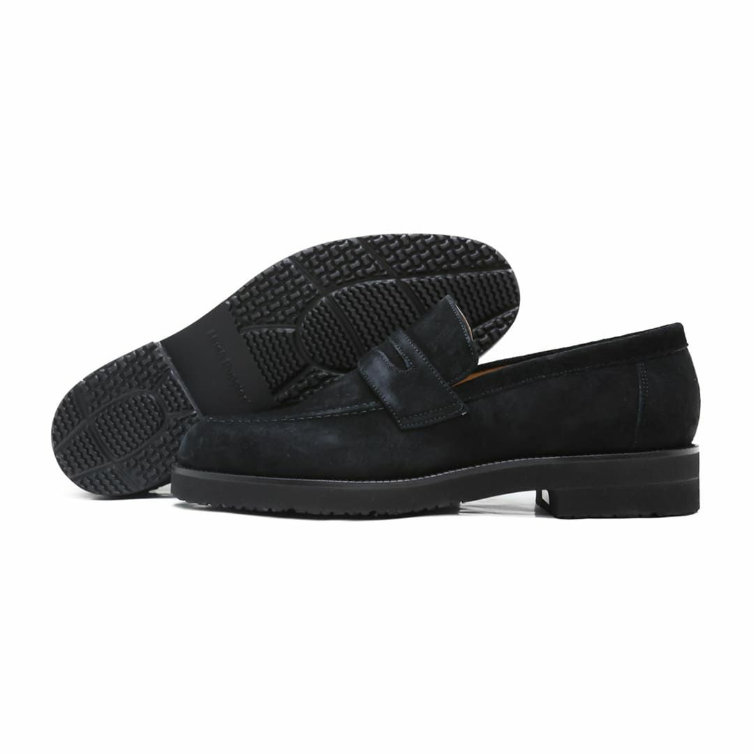 ハッシュパピー メンズ スエードローファー m-104tbk 2 3 4