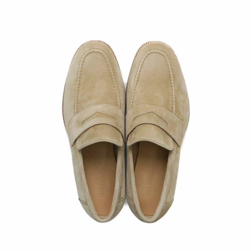 ハッシュパピー メンズ スエードローファー m-104tbk 2 3 4