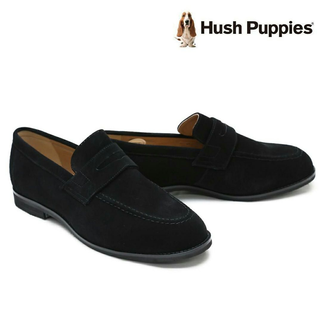 ハッシュパピー レディース l-2381tbk スエードローファー 2