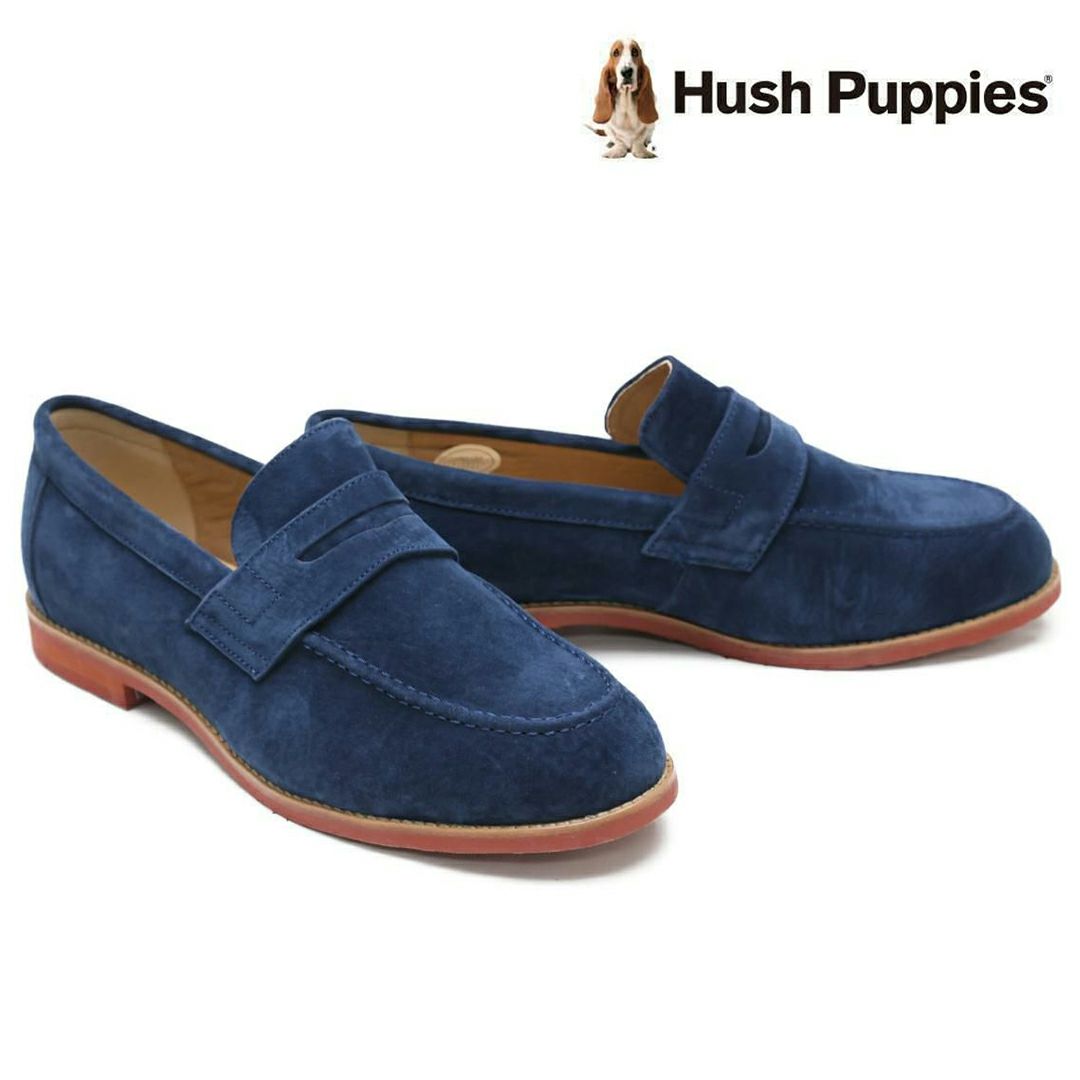 ハッシュパピー レディース l-2381tbk スエードローファー 5