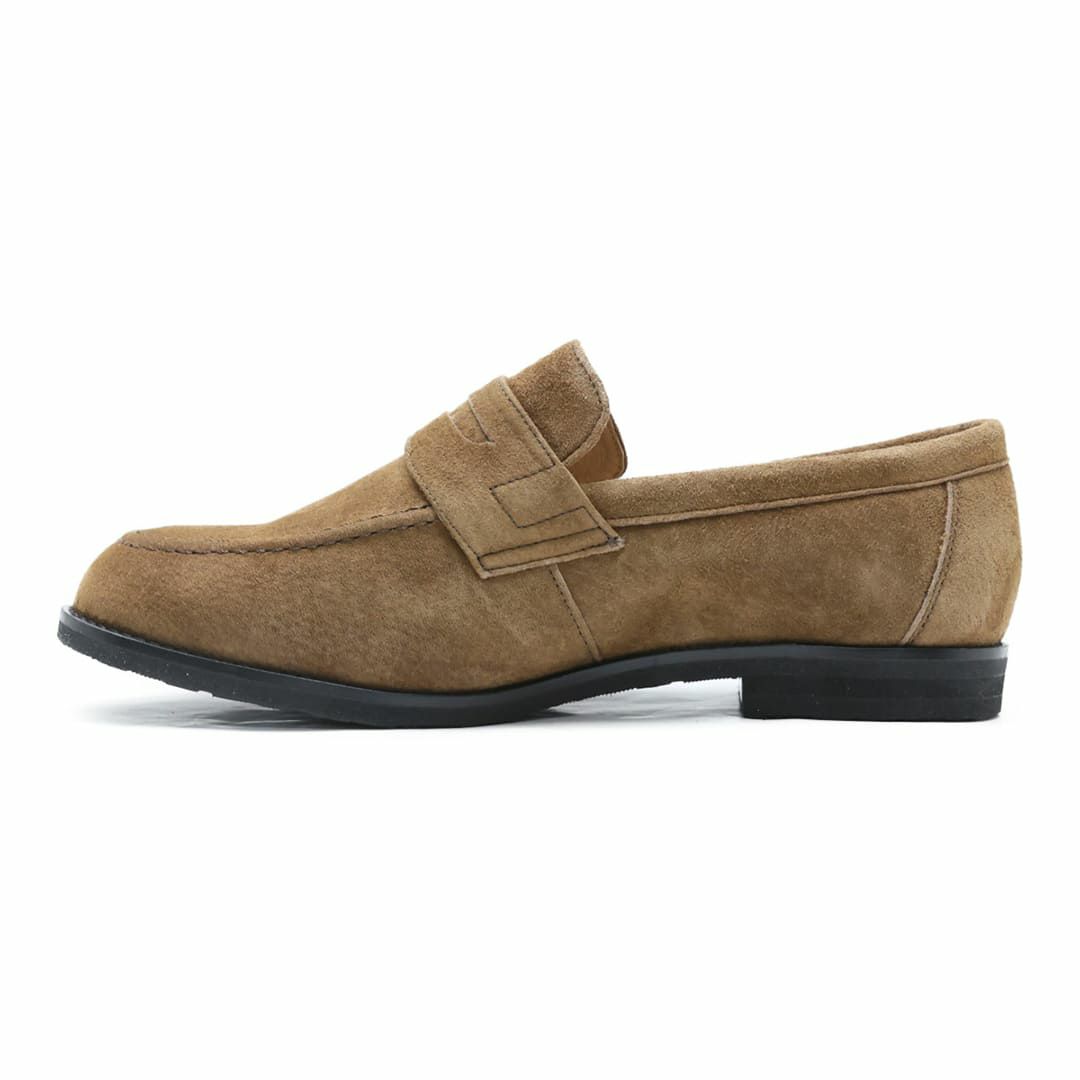 ハッシュパピー レディース l-2381tbk スエードローファー 5