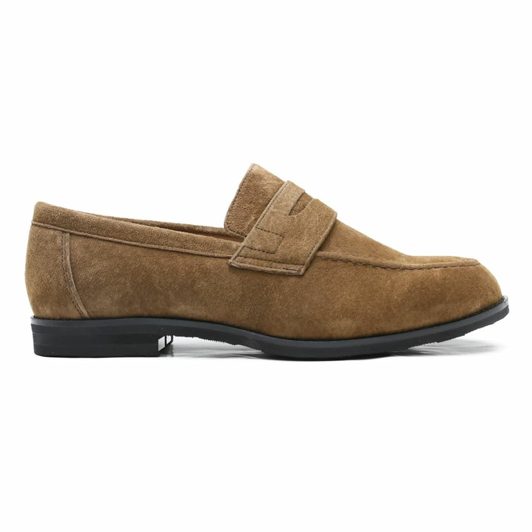 ハッシュパピー レディース l-2381tbk スエードローファー 5