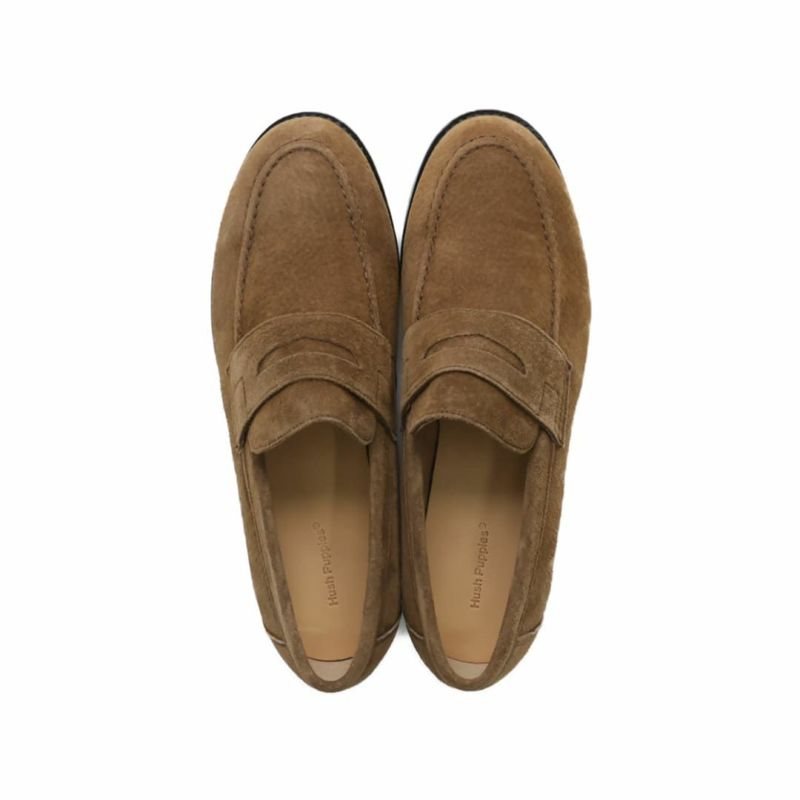 ハッシュパピー レディース l-2381tbk スエードローファー 5