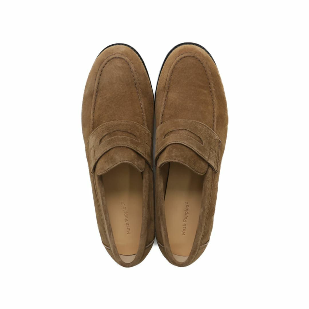 ハッシュパピー レディース l-2381tbk スエードローファー 5