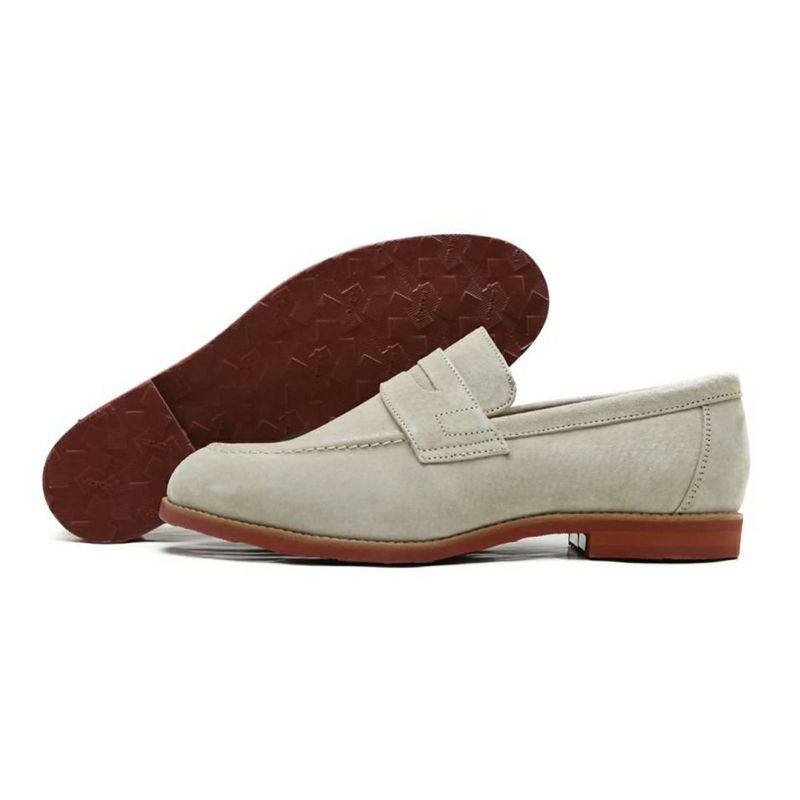 ハッシュパピー レディース l-2381tbk スエードローファー 5