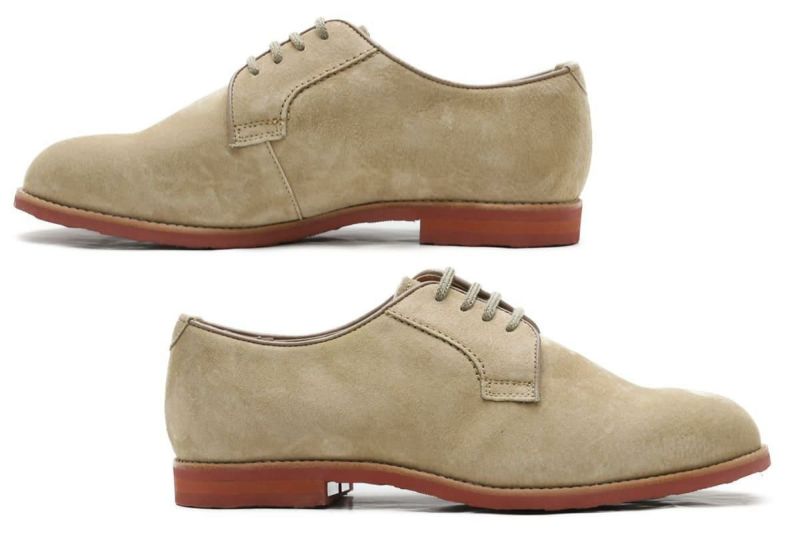 ハッシュパピー レディース 外羽根プレーントゥ 国産(日本製) Hush Puppies l-220t