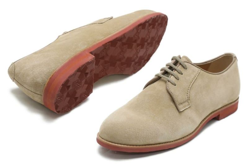 ハッシュパピー レディース 外羽根プレーントゥ 国産(日本製) Hush Puppies l-220t