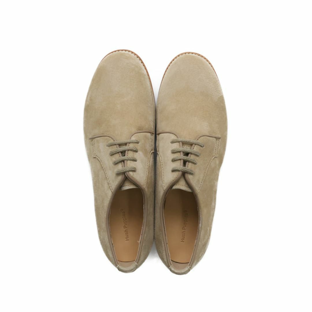 ハッシュパピー レディース 外羽根プレーントゥ 国産(日本製) Hush Puppies l-220t