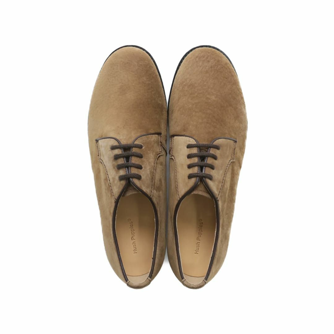 ハッシュパピー レディース 外羽根プレーントゥ 国産(日本製) Hush Puppies l-220t