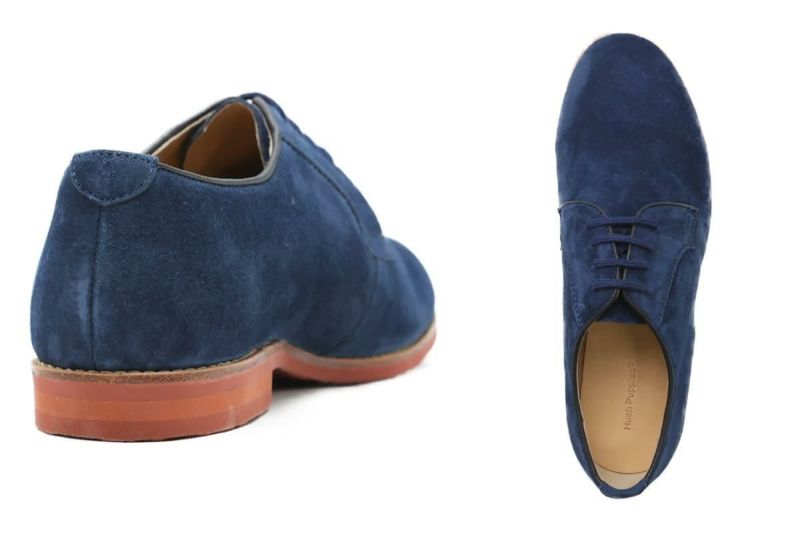 ハッシュパピー レディース 外羽根プレーントゥ 国産(日本製) Hush Puppies l-220t