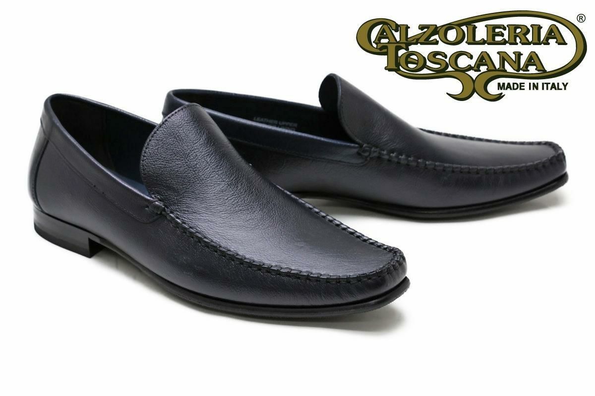 カルツォレリアトスカーナ メンズ ドレスシューズ コブラヴァンプ ローファー イタリア製 Calzoleria Toscana 