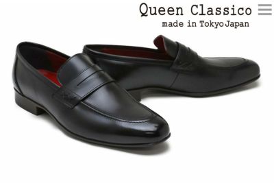 クインクラシコ / QueenClassico メンズ ドレスシューズ 10003bk サイドレース ブラック 国産(日本製) dress の通販｜ クインクラシコ公式オンラインストア