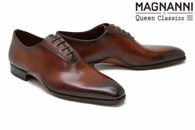 マグナーニ 限定モデル ホールカット ドレスシューズ 44561 ブラウン MAGNANNI の通販｜クインクラシコ公式オンラインストア