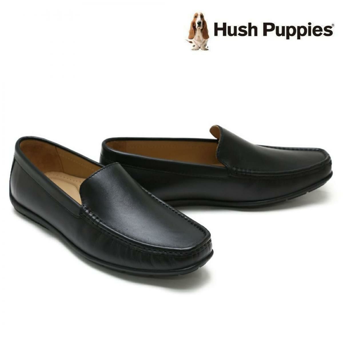 ハッシュパピー メンズ スリッポン m-7104tbk ブラック 3