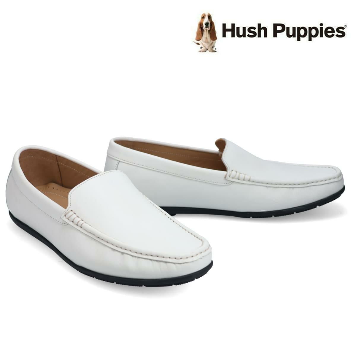 ハッシュパピー メンズ スリッポン m-7104tbk ブラック 5