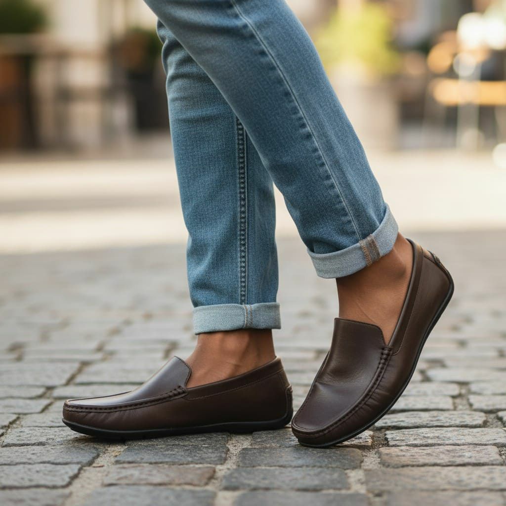 ハッシュパピー 靴 m-7104  着用2