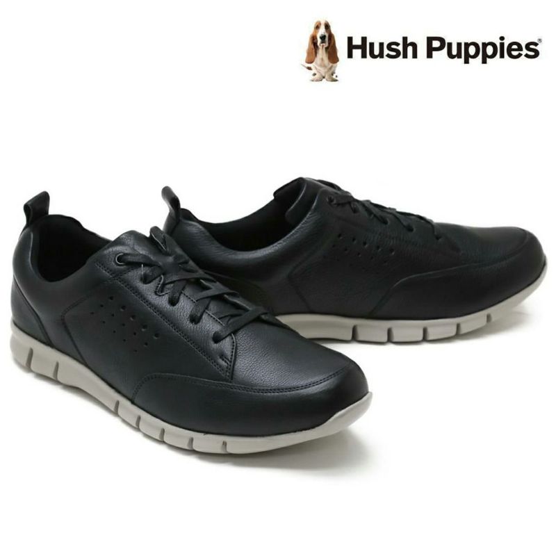 ハッシュパピー メンズ レザースニーカー m-7105tnv ネイビー 3