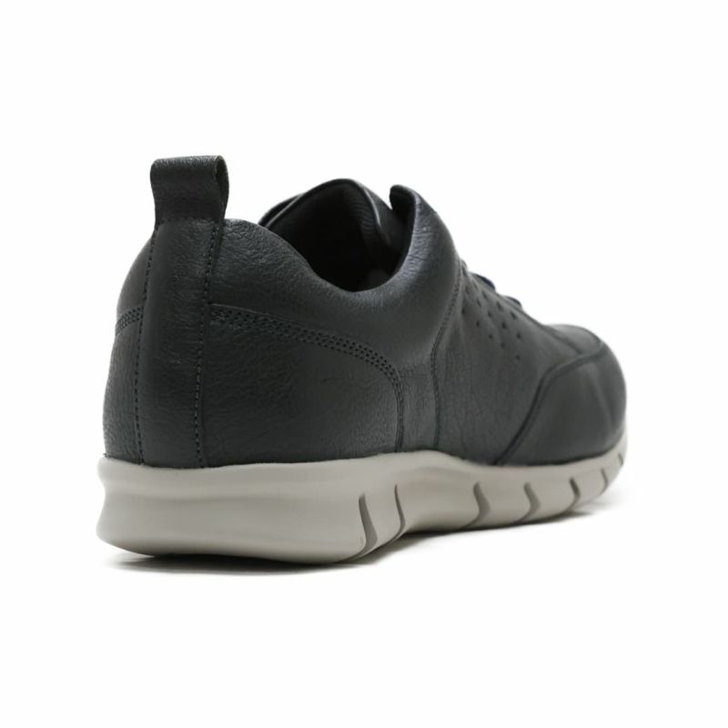 ハッシュパピー メンズ レザースニーカー m-7105tnv ネイビー 9